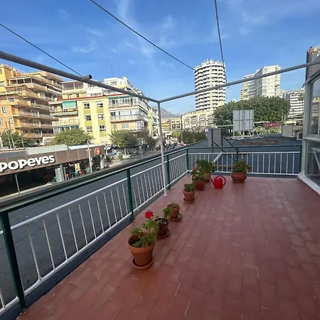 شقة Benidorm Beach Apartment بينايدورم